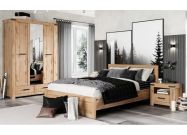 ložnicová sestava, barva dub Wotan