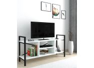 Televizní stolek CASA 36016 bílá/černá