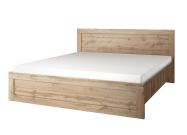 postel 140 cm, barva dub Wotan
