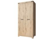 šatní skříň 2D, barva dub Wotan