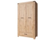 šatní skříň 2D1S, barva dub Wotan