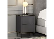 noční stolek na nožičkách, antracit