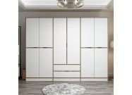 široká šatní skříň, dore