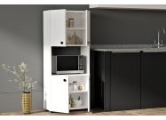 skříňka na mikrovlnku, bílá