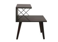 noční stolek na nožičkách, tmavě hnědá