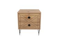 noční stolek na nožičkách, borovice