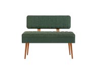 lavice s úložným prostoerm, zelená / borovice Atlantic