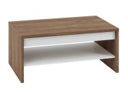 Konferenční stolek CASA 56007 ořech/bílá lesk