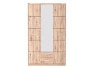 šatní skříň 3D2S, barva dub san remo light