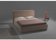 Čalouněná postel 160x200 CASA 82016 hnědá