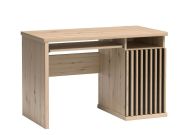 pracovní stůl, barva dub artisan/černá