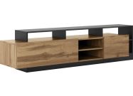 skříňka pod TV, apaláčský dub/antracit