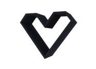 Police ve tvaru srdce CASA 53019 barva černá