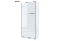 Lenart Concept Pro výklopná postel 90 bílá lesk/bílá mat (LE-03P)