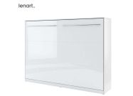 Výklopná postel 140 CASA 73005-04P bílá lesk/bílá mat 