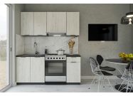 kuchyňská linka 180, barva white oak craft