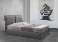 Čalouněná postel 160x200 CASA 82011 šedá