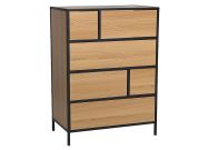 Komoda 3S CASA 19021 wotan/antracit