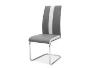 Jídelní čalouněná židle H-200 tmavá šedá