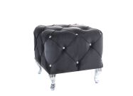 Taburet LORI VELVET granátově modrá
