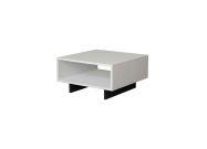 designový konferenční stolek, bílý / antracit
