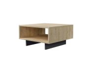designový konferenční stolek, dub / antracit