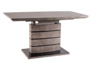 Jídelní stůl rozkládací CASA 11021 140x80 beton/černá