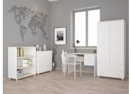 dětský pokoj, barva bílá/akácie