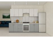 kuchyňská linka 260, barva ash surfside/chinchilla grey