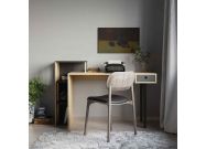 moderne dizajnove pisaci stol dub antracit ANITA