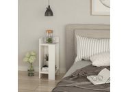 nocny stolik biela GAUNT L