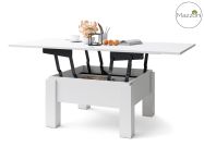 Jídelní/konferenční stůl OSLO 80x75 cm barva bílá