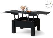 Jídelní/konferenční stůl OSLO 80x75 cm barva černá