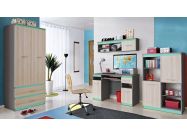 dětský pokoj, barva světle modrá