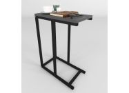 Odkládací příruční stolek CASA 36002 antracit/černá