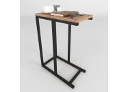 Odkládací příruční stolek CASA 36002 borovice/černá