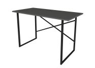 psací stůl 60x120 cm, barva antracit/černá