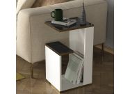 Odkládací příruční stolek CASA 28061 bílá/marble