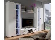 obývací stěna XL, barva bílá