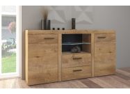 komoda 2D2S, barva dub lefkas