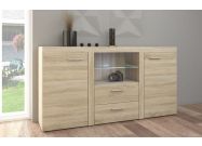 komoda 2D2S, barva dub sonoma