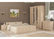 ložnicová sestava, barva dub sonoma