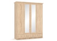 Šatní skříň 4D2S SONATA dub sonoma