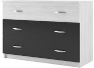 zásuvková komoda, antracit/light artwood