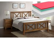 Postel TEXAS II 180x200 cm + 2 ks matrace LITERA 90