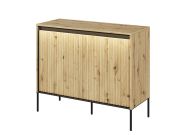 komoda 2D s LED (TR-02), barva na výběr