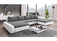 Rozkládací rohová sedačka CASA 41039 M120/BE01 pravá