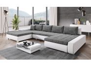 Rozkládací rohová sedačka CASA 41039 M120/BE01 levá