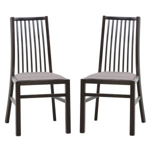 jídelní čalouněná židle (2ks), barva wenge (YJ-101)