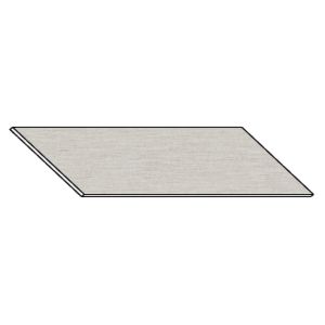 kuchyňská pracovní deska 240 cm aluminium mat